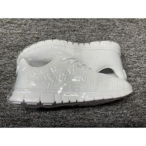 Alicegana Womens White Mesh Knit Walking Running Sneakers Size 41.5 (US 10.5)